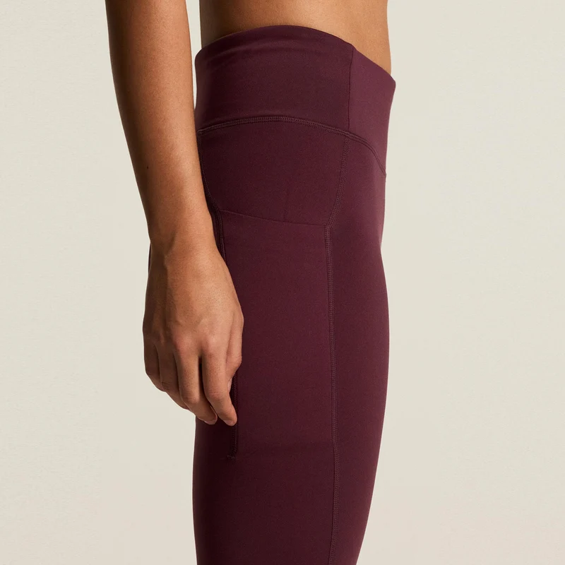 ADV Essence Warm Lauftight Damen - dunkelrot