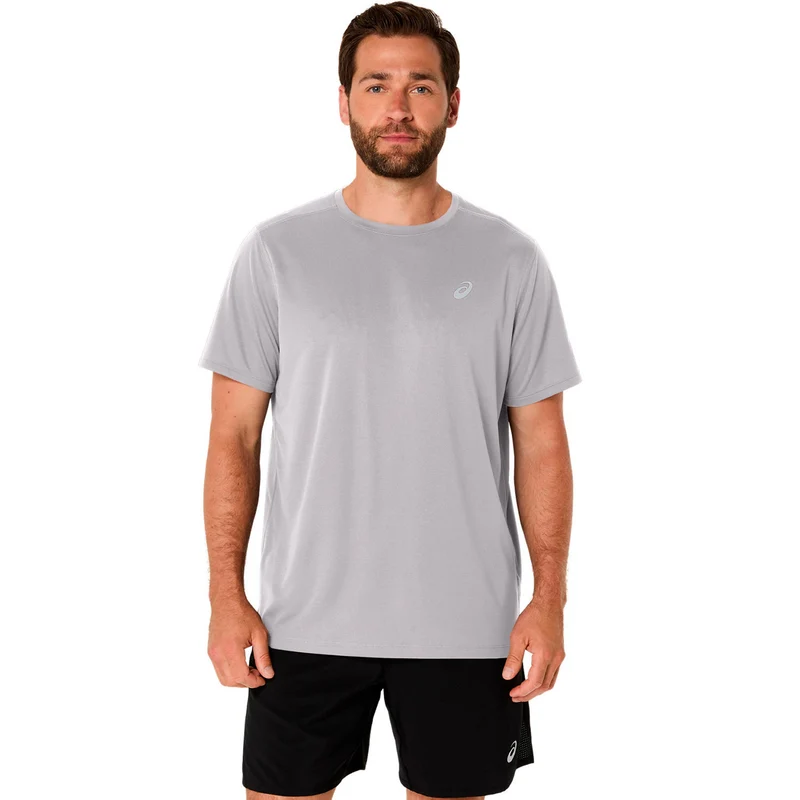 Core Laufshirt Herren - hellgrau