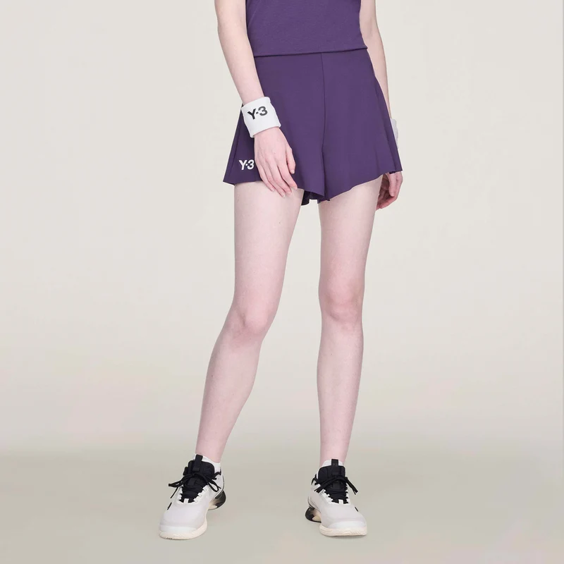 Y-3 Match Shorts Damen-Lila