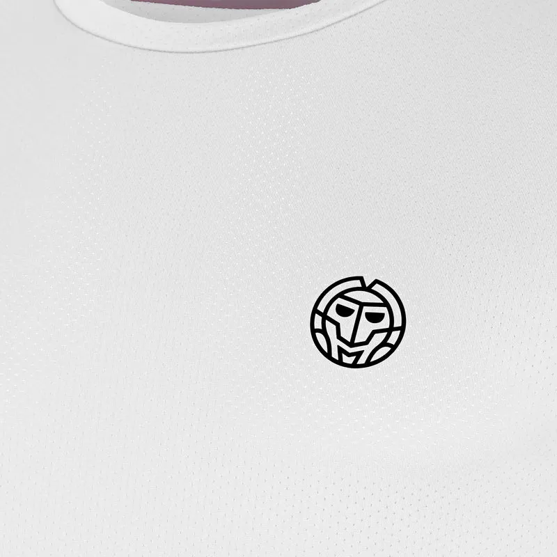 Crew T-Shirt Jungen-Weiß