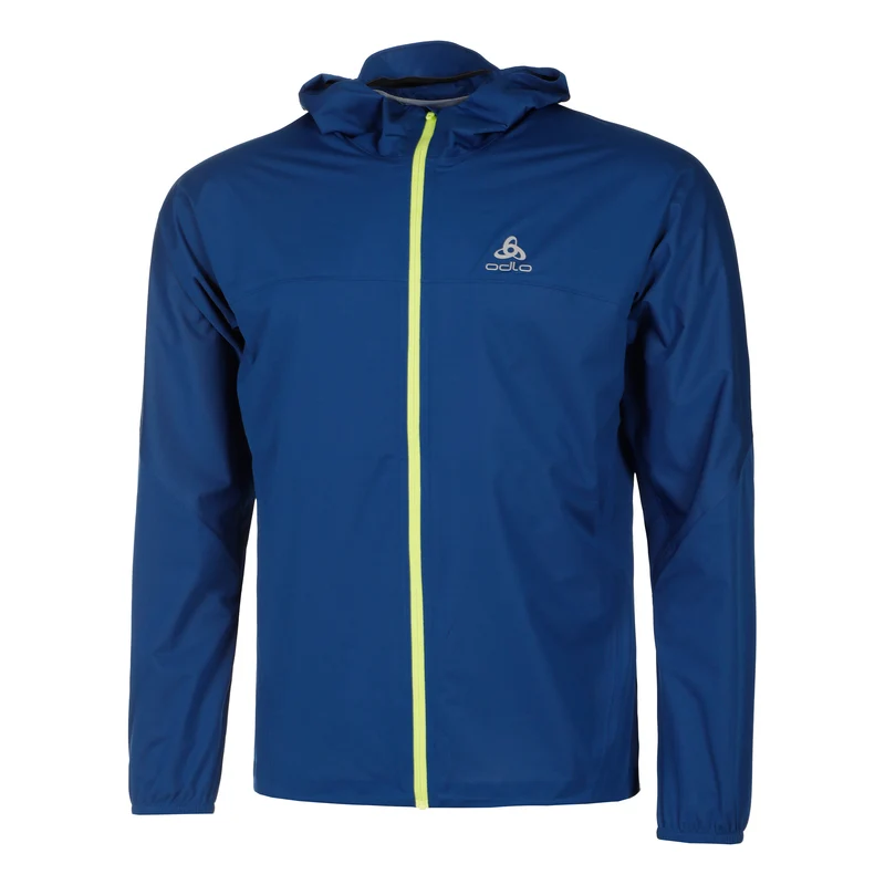 X-Alp Waterproof Laufjacke Herren - dunkelblau, hellgrün