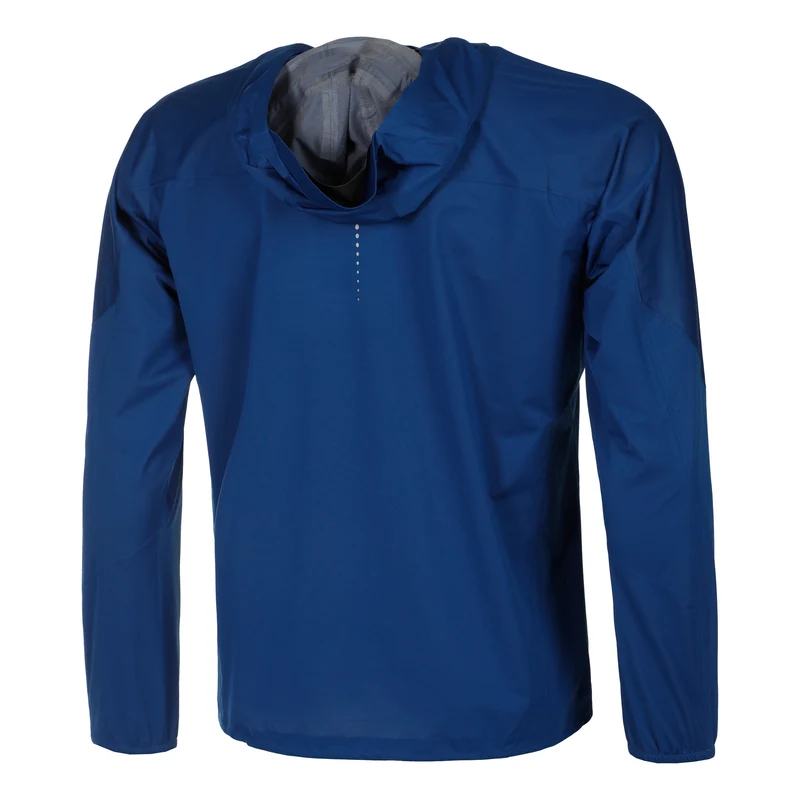 X-Alp Waterproof Laufjacke Herren - dunkelblau, hellgrün