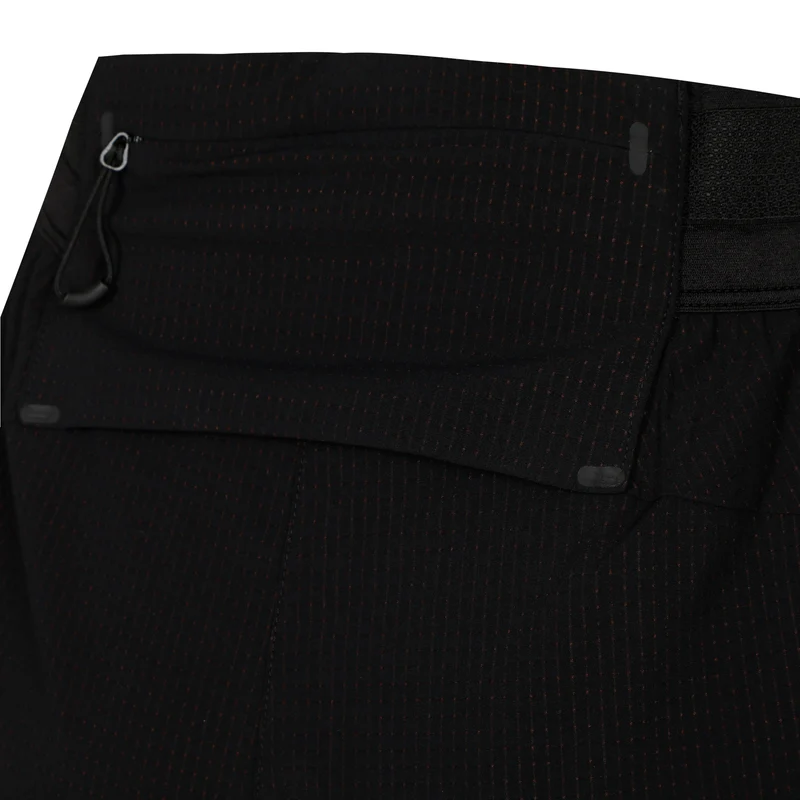Metarun Split Laufshorts Damen-Schwarz