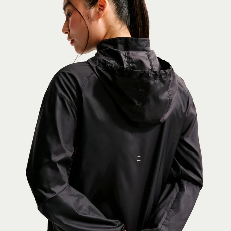Tempo Laufjacke Damen - schwarz, silber