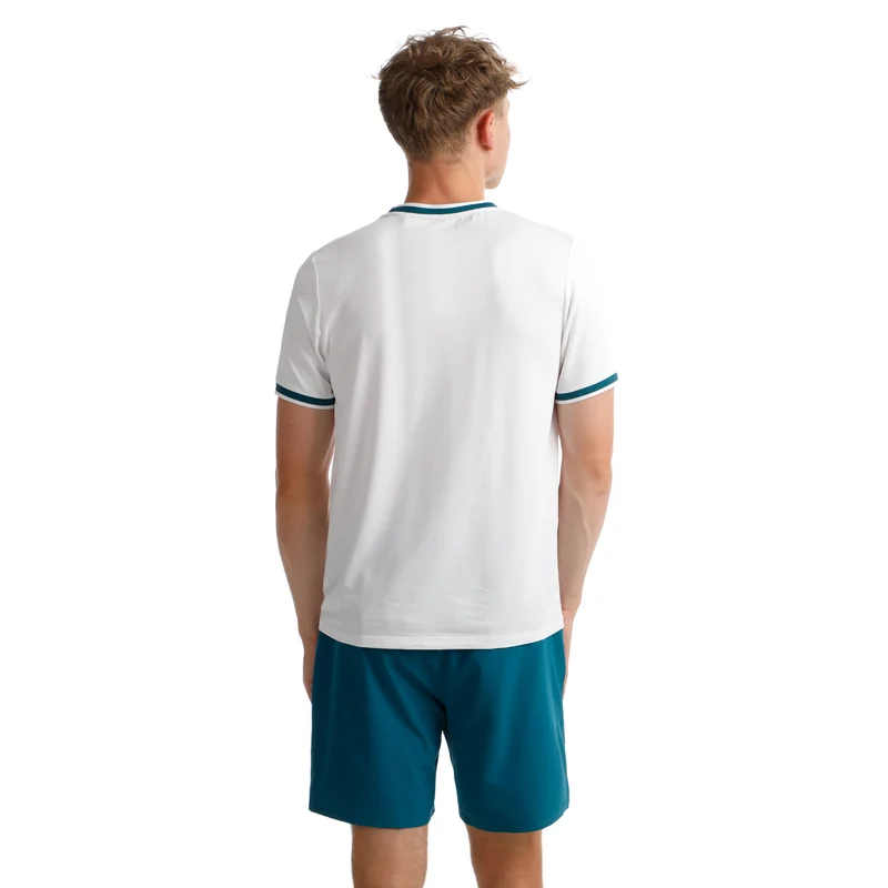 Create Challenger 2in1 7inch Shorts Herren-Petrol,Weiß