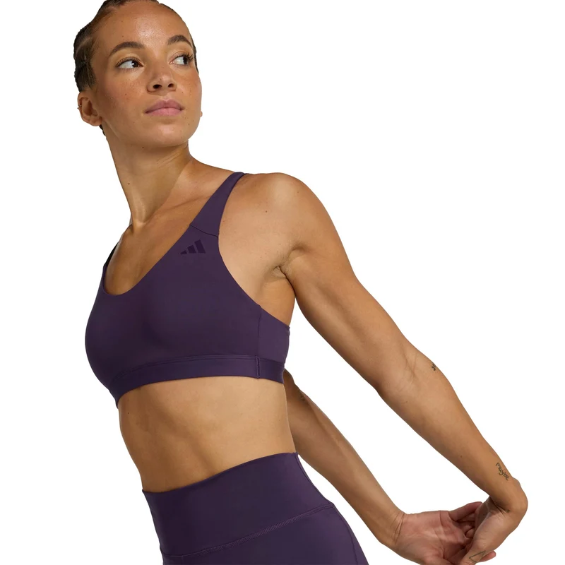 All Me Essentials Mid Support Sport-BH Damen - lila