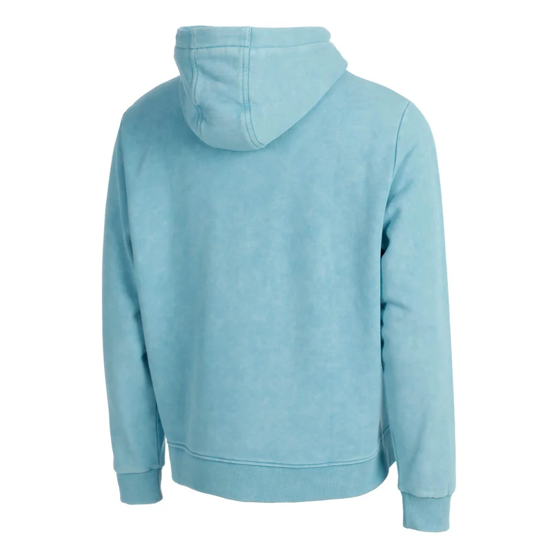 Create Washed Out Loose Fit Hoody Herren-Hellblau,Petrol