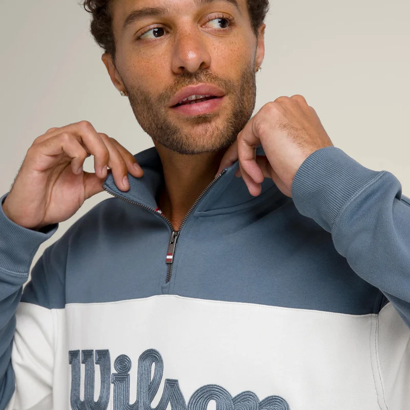 Parkside Half-Zip Sweatshirt Herren-Blau