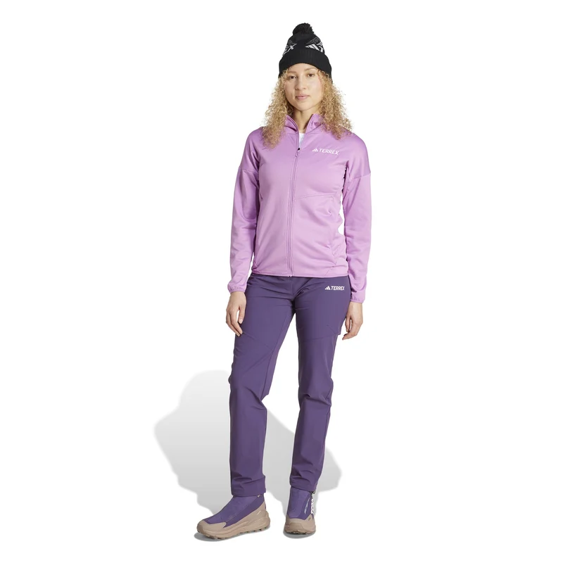 Terrex XPR Light Fleece Laufjacke Damen-Lila