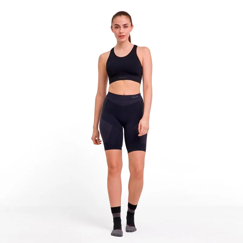 Second Skin Sport-BH Damen - schwarz