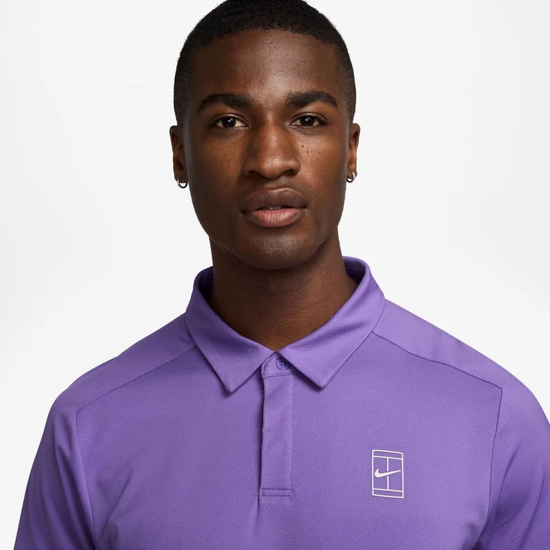 Court Dri-Fit Advantage Polo Herren-Lila