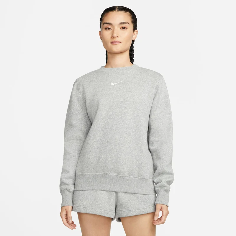 Phoenix Fleece Crew Sweatshirt Damen - dunkelgrau, grau