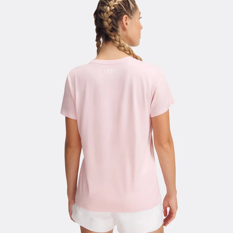 Tech T-Shirt Damen-Rosa