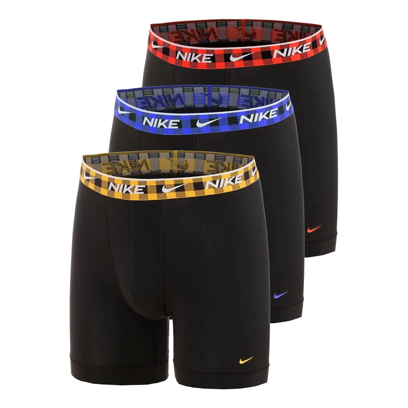 Essential Cotton Stretch Boxer Short 3er Pack Herren - dunkelgrau