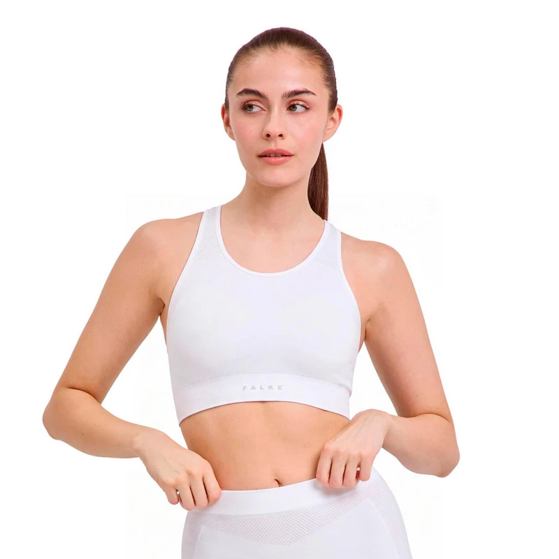 Second Skin Sport-BH Damen - weiß