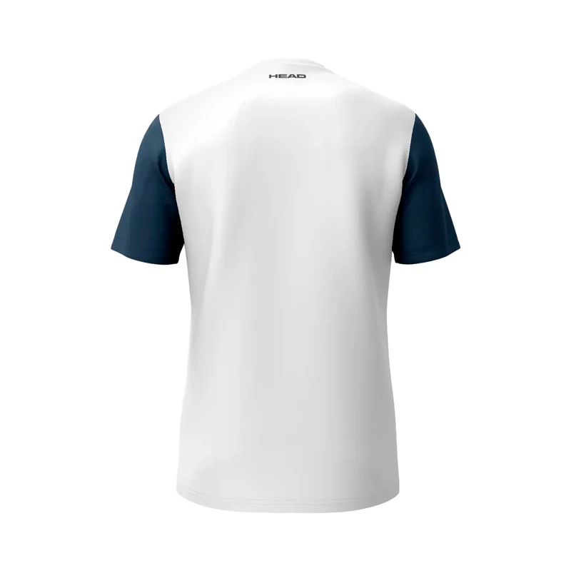 Club 25 Tech T-Shirt Jungen - dunkelblau, weiß