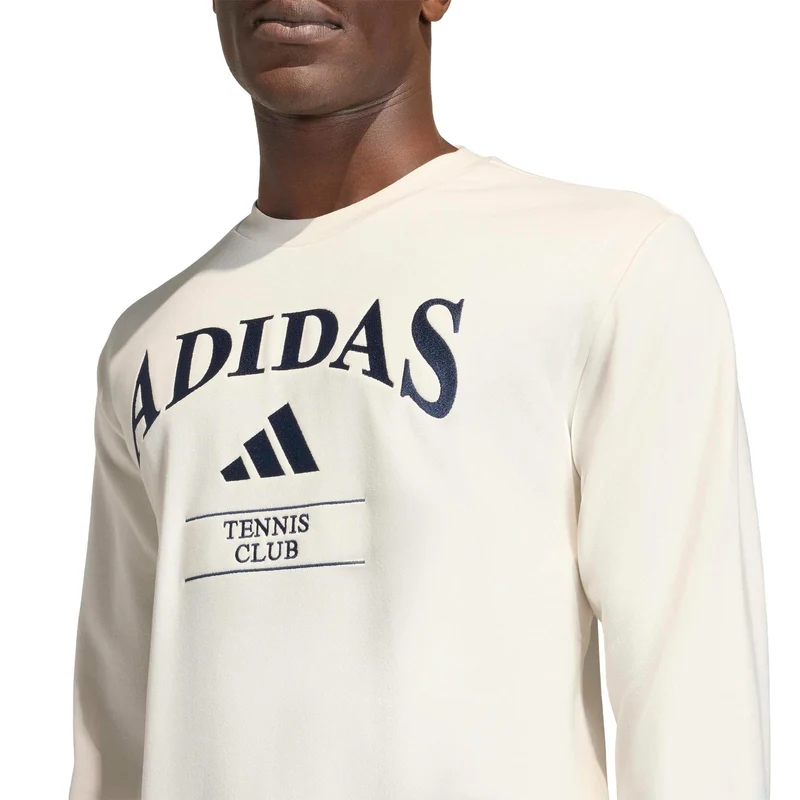 Heritage Graphik Sweatshirt Herren - weiß, dunkelblau