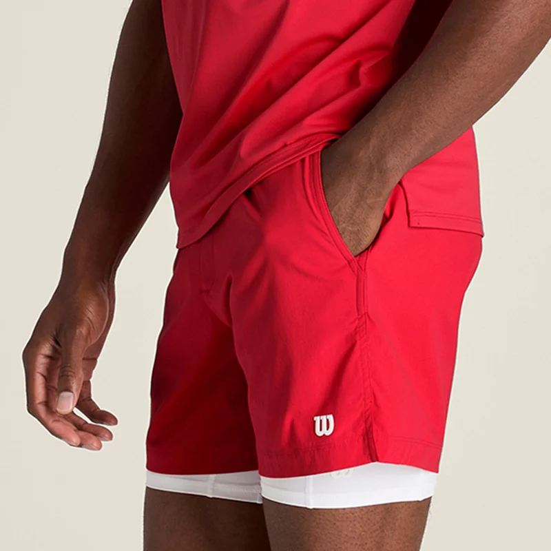 Volley 6in Unlined Shorts Herren - rot