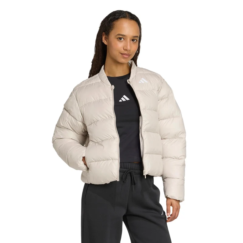 Essential Daunenjacke Damen-beige