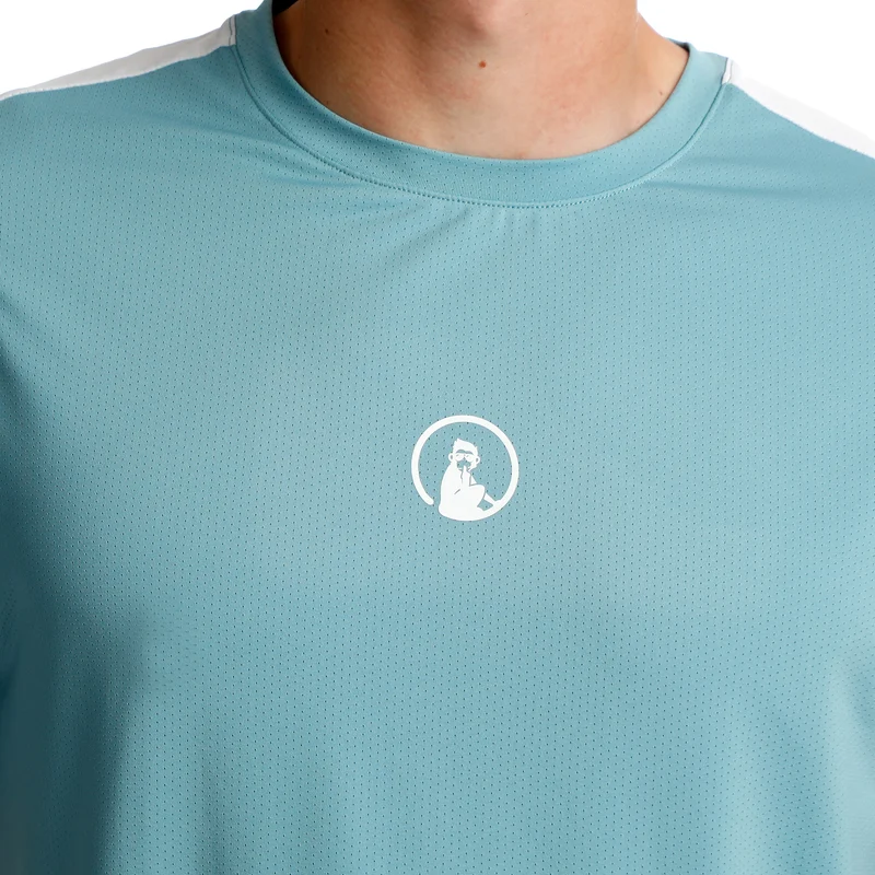 Endlessly Receiver Hori T-Shirt Herren-Hellblau,Mehrfarbig