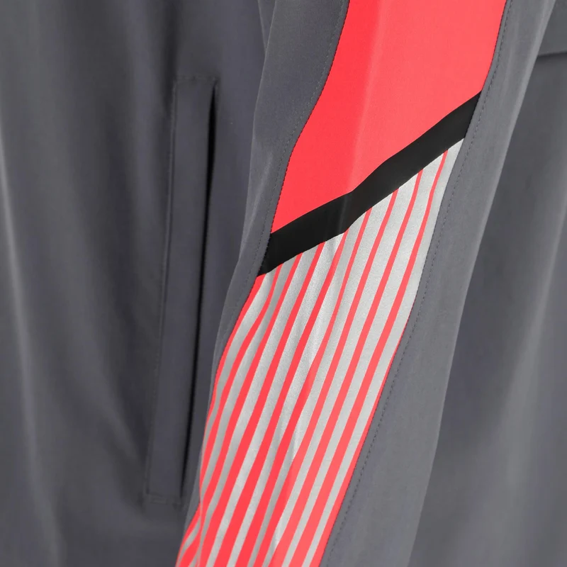 Velociti Storm Laufjacke Herren-Grau,Rot