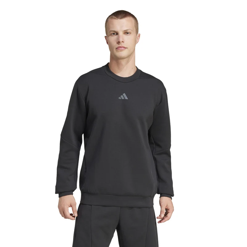 D4T Crew Sweatshirt Herren-Schwarz