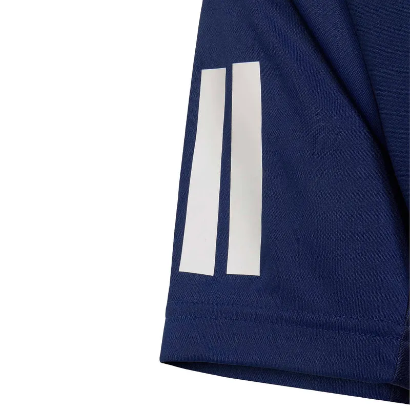 Club 3Stripes Polo Kinder - dunkelblau, weiß
