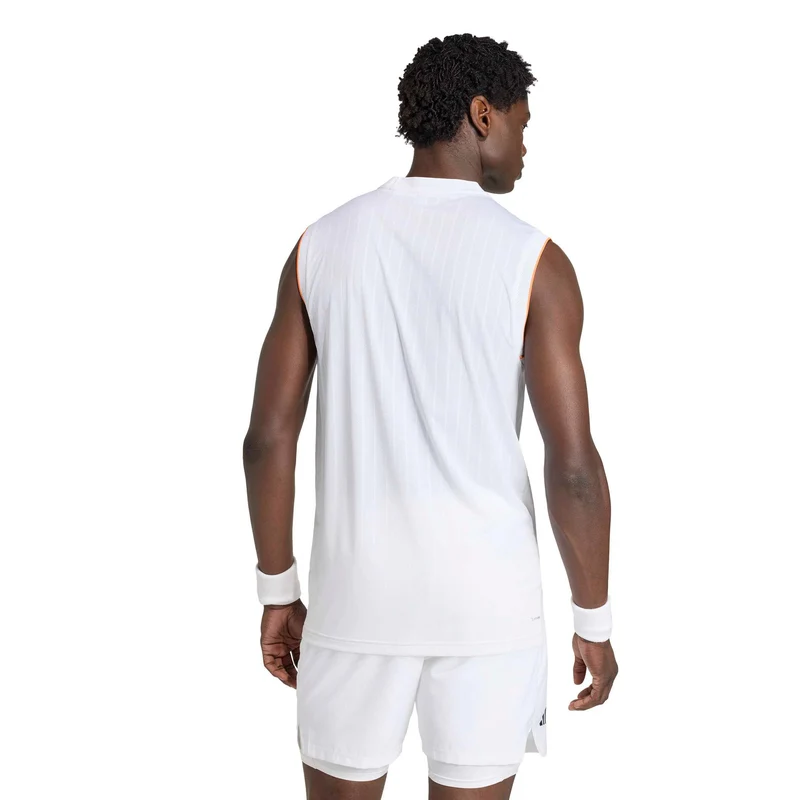 Pro Tank-Top Herren-weiß