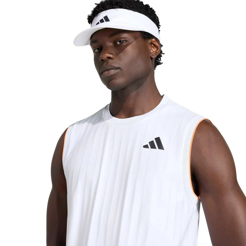 Pro Tank-Top Herren-weiß