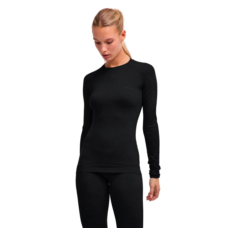 Wool Tech Light Unterhemd Damen - schwarz