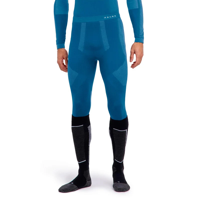 Warm Long Tight Herren - blaugrau