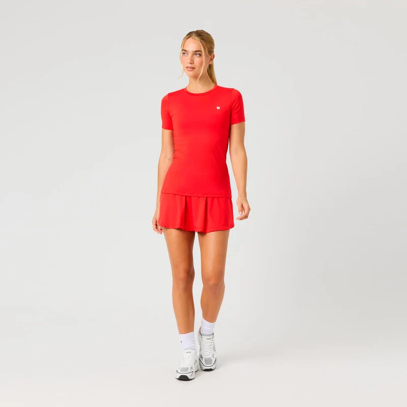 Ace Slim T-Shirt Damen - rot