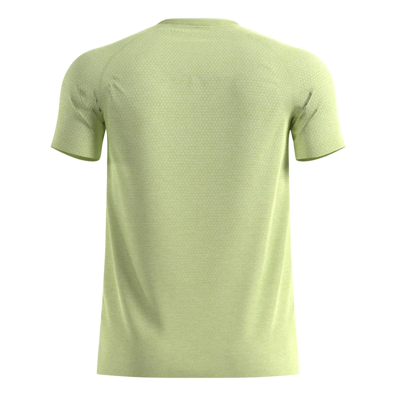 Essential Seamless Laufshirt Herren-limette