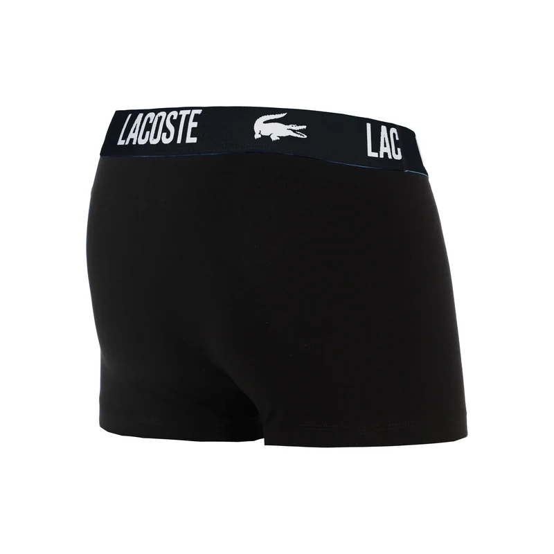 Cotton Stretch Boxer Short 3er Pack Herren - dunkelblau, grau