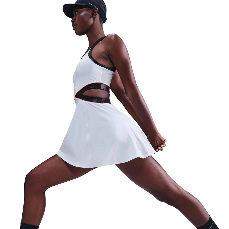 Court Dri-Fit Slam Kleid Damen - weiß, schwarz