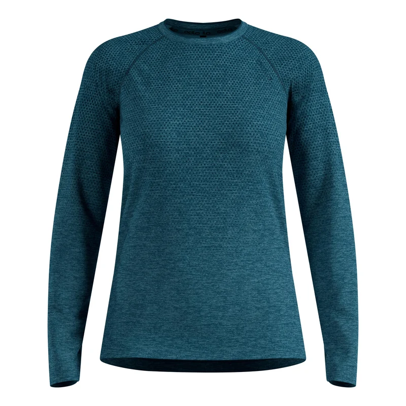 Essential Seamless Laufshirt Damen - petrol