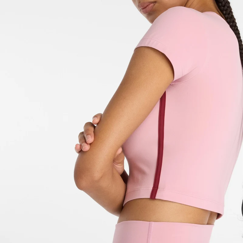 Harmony Fitted T-Shirt Damen-Pink