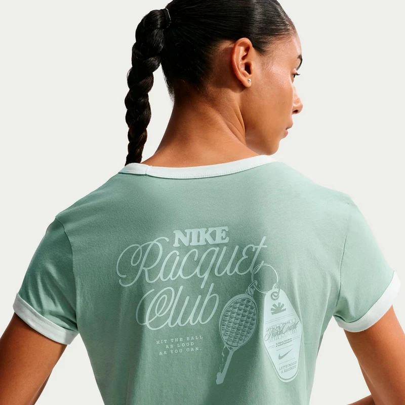 Heritage T-Shirt Damen - graugrün, grün