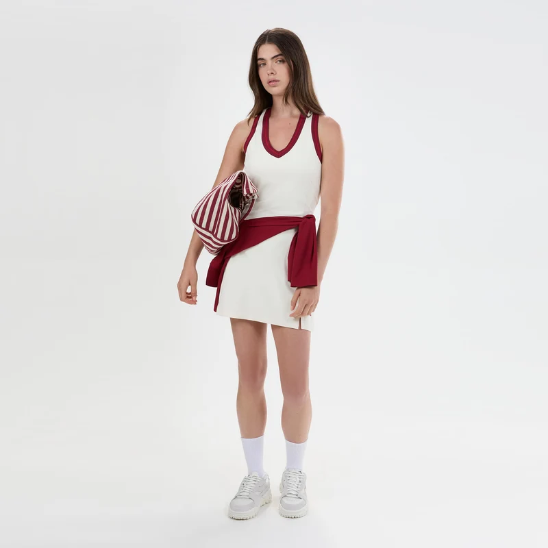 Paro Kleid Damen - creme