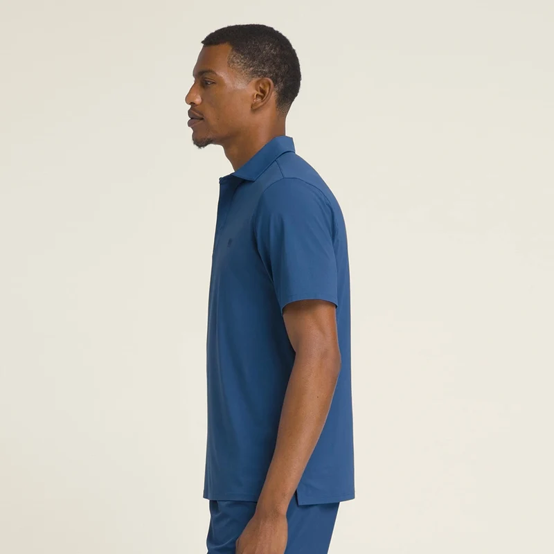 League Polo Herren-Blau