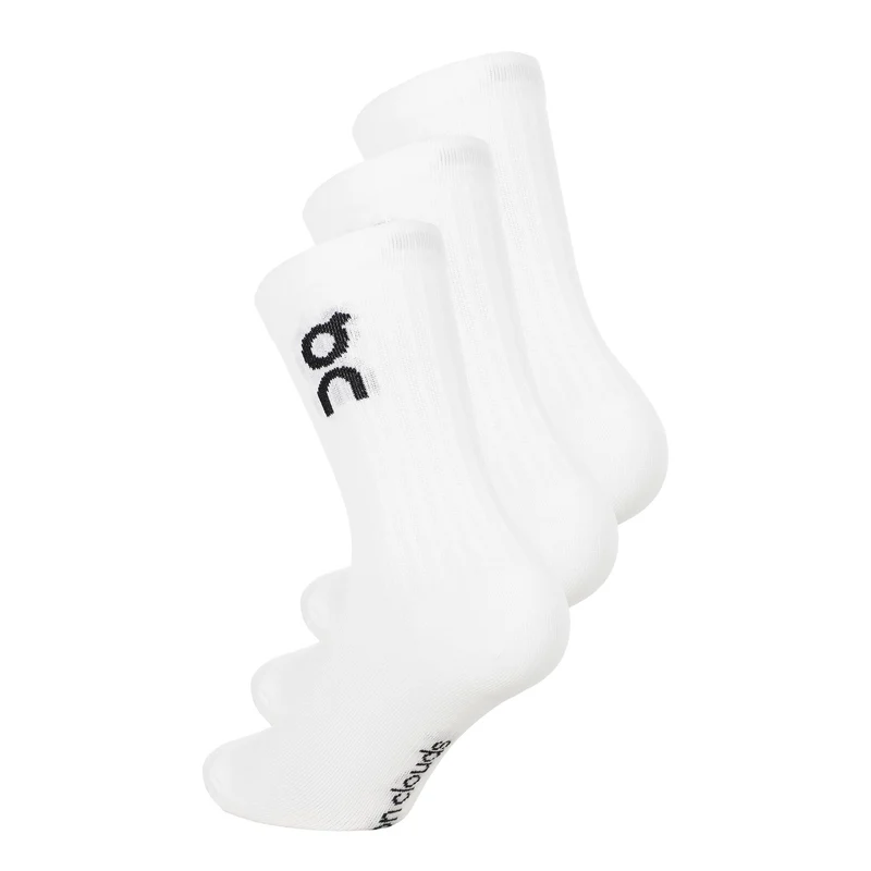 Logo Tennissocken Unisex - weiß