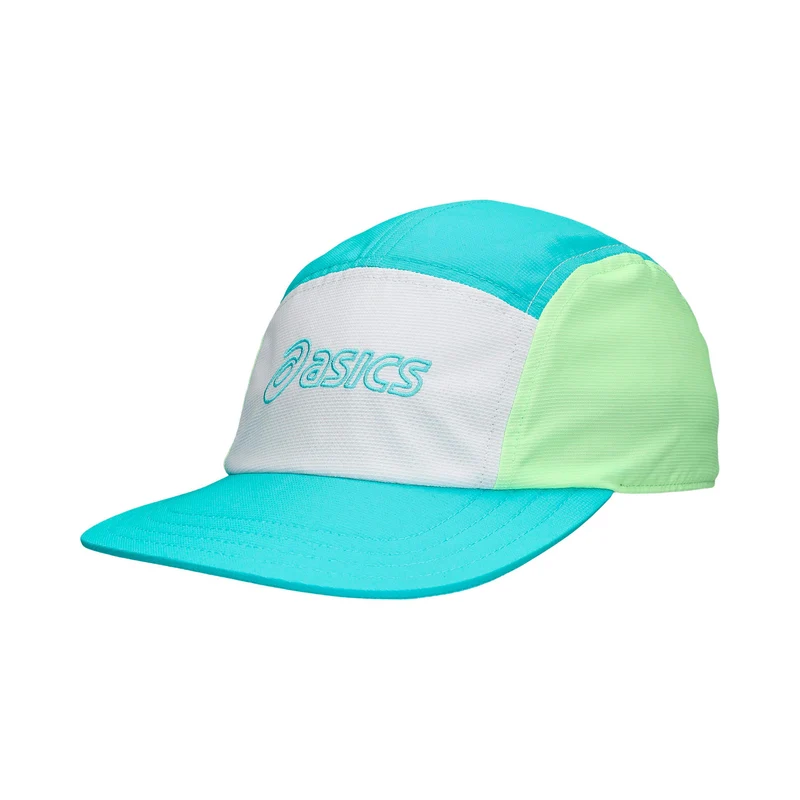 Asics 5 Panel Cap Unisex - türkis, neongrün