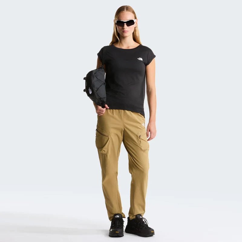 Tanken Laufshirt Damen - schwarz