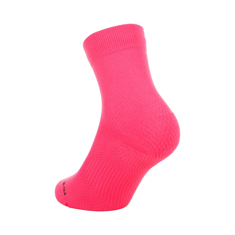 Fast Lightweight Crew Laufsocken Unisex - pink, schwarz