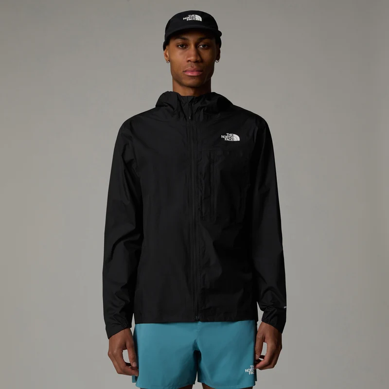 Higher Run Rain Laufjacke Herren-Schwarz