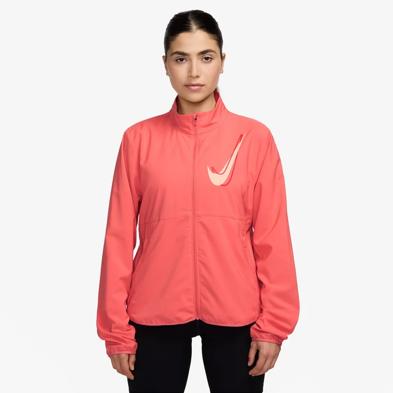 Swoosh Laufjacke Damen-Berry