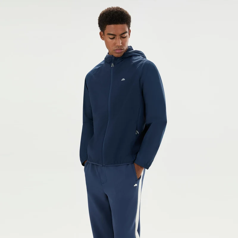 Taddeo Fleece Trainingsjacke Herren - dunkelblau