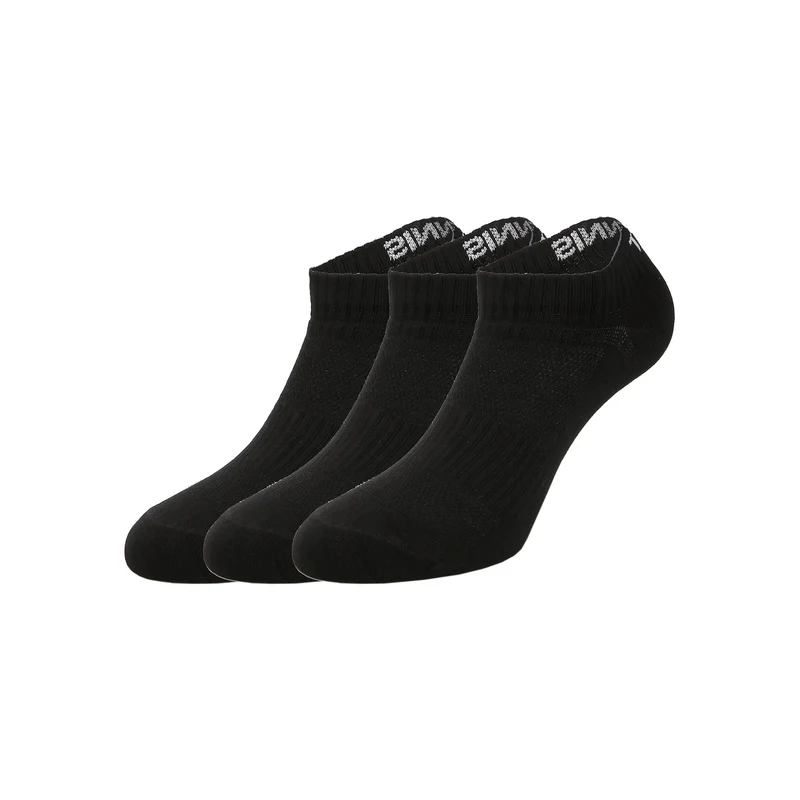 Tennissocken 3er Pack Unisex - schwarz,