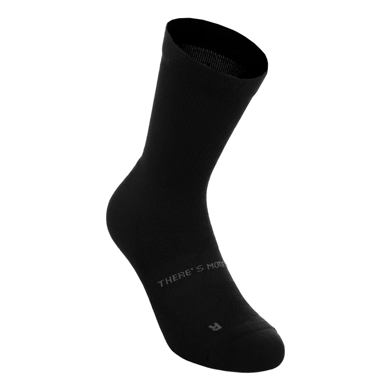 Performance Warm Run Crew Laufsocken Unisex - schwarz