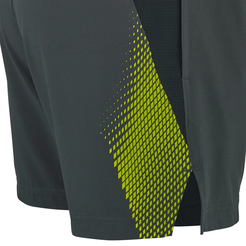 Aero Shorts Herren-grau, gelb